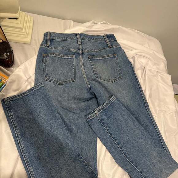 J.Crew Denim Mid-Rise Straight Leg Jeans -‎ Size 27 - Picture 3 of 3